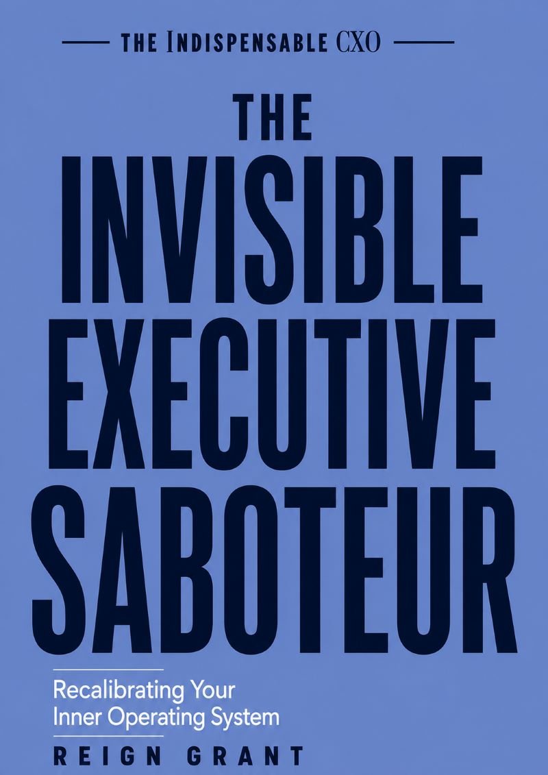 The Invisible Executive Saboteur: Recalibrating Your Inner Operating System