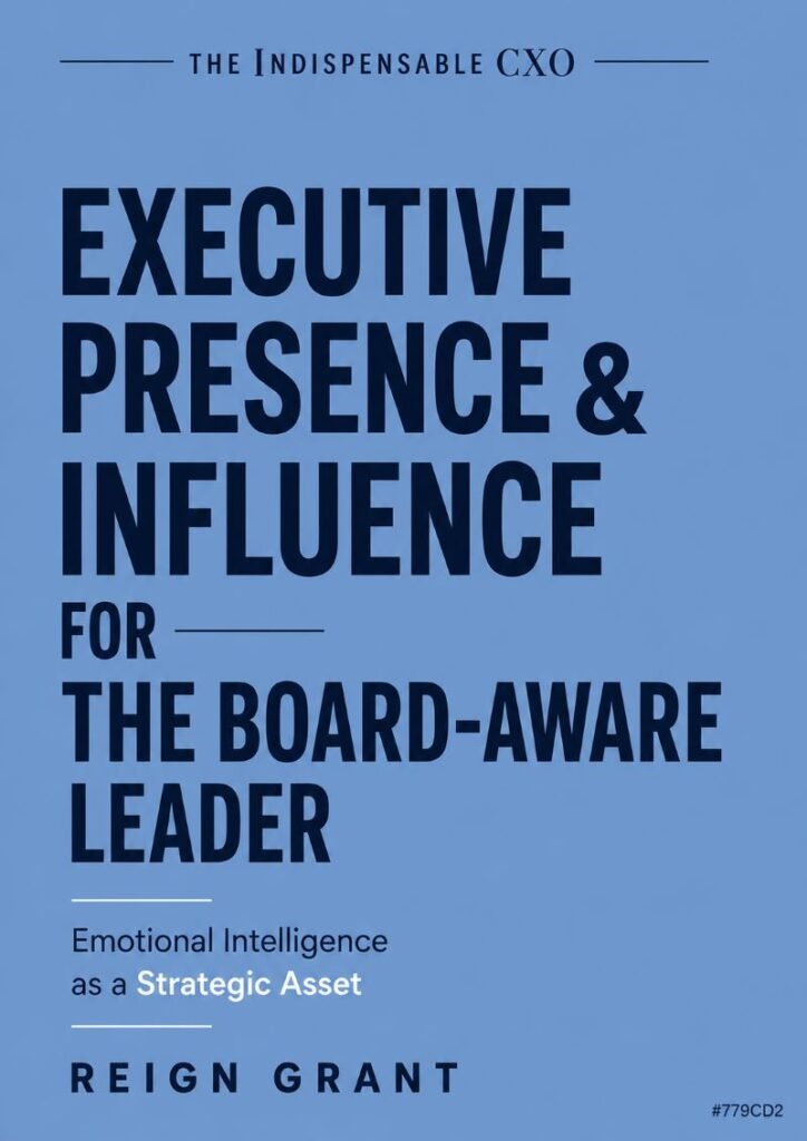 Executive Presence & Influence for the Board-Aware Leader: Emotional Intelligence as a Strategic Asset