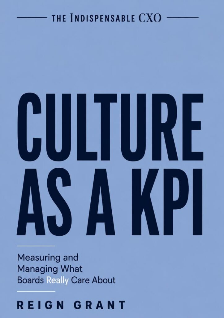 Culture as a KPI: Measuring and Managing What Boards Really Care About