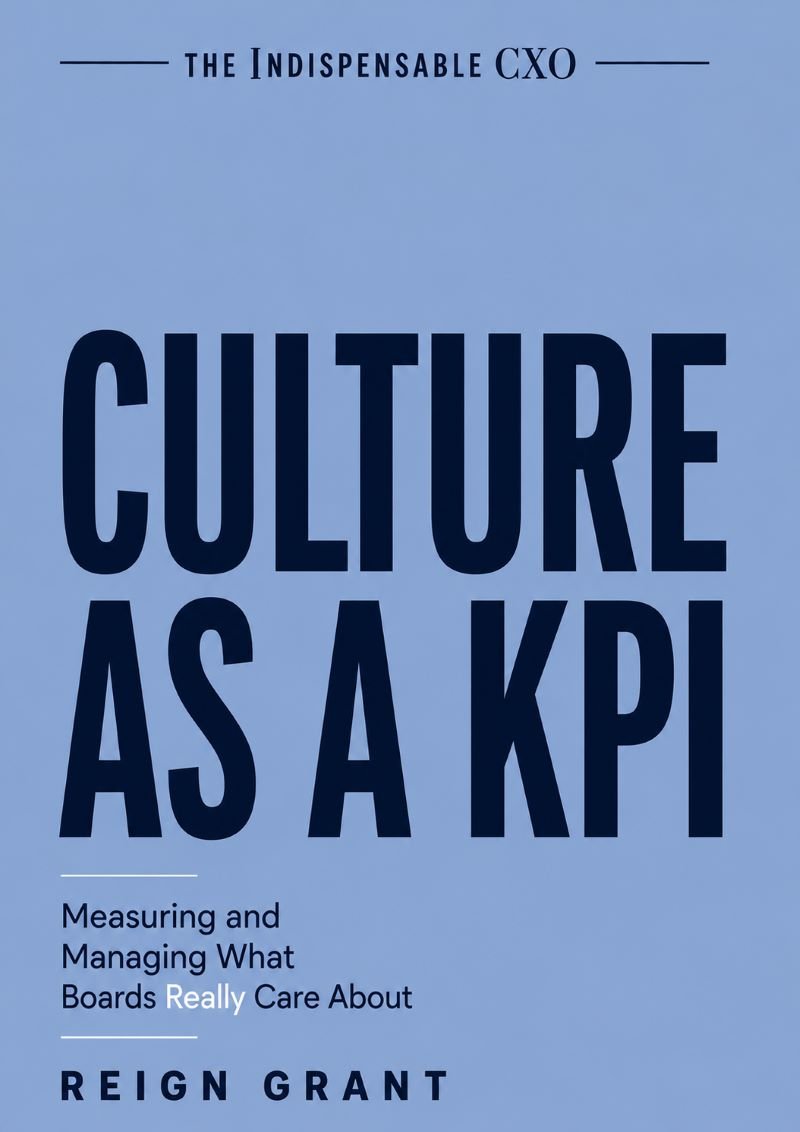 Culture as a KPI: Measuring and Managing What Boards Really Care About