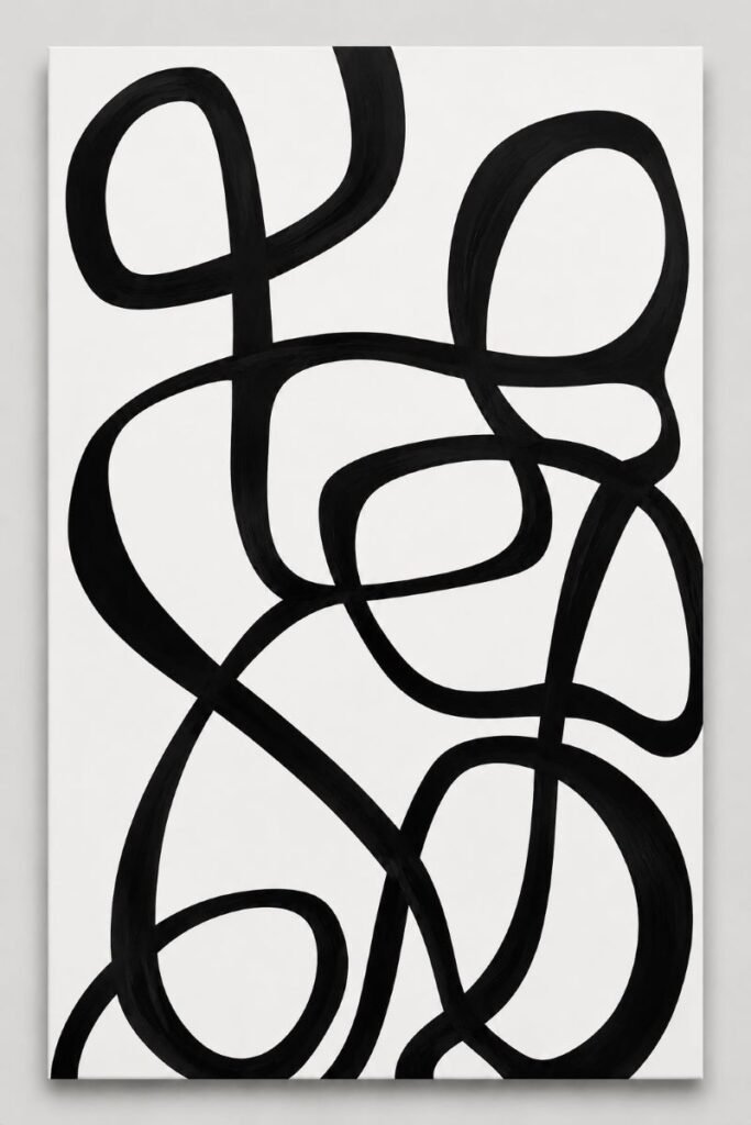 Black & White Art Cover